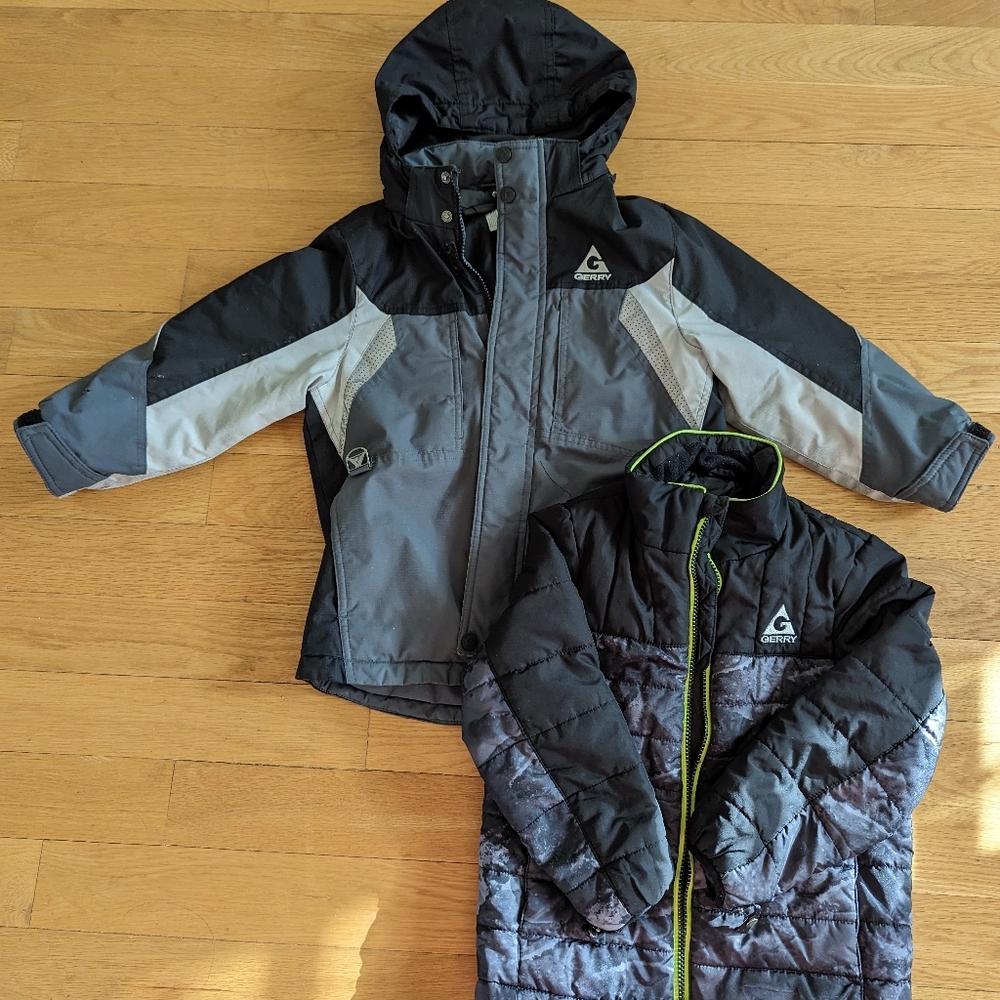 Pre-owned gerry winter jacket 3 in 1 boy 5/6 xs